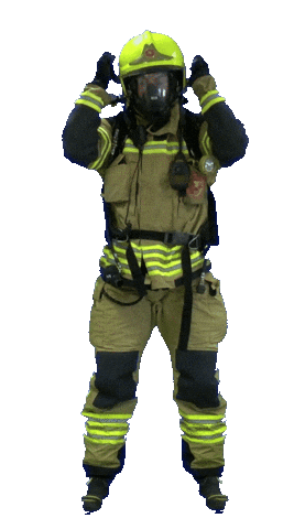Mask Thumbs Up Sticker by Valencia's City Council Firefighter Department