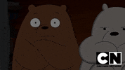 Panda Miedo GIF by Cartoon Network EMEA