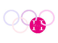 Olympics Olympic Rings Sticker by Belle Hutt