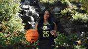 Womens Basketball Oregon GIF by GoDucks