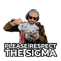 Alpha Male Sigma Sticker