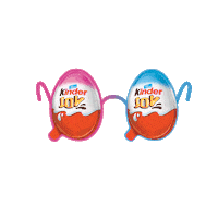 KinderTurkey joy kinder cikolata gozluk Sticker