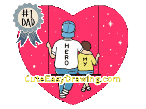 Happy Fathers Day Sticker