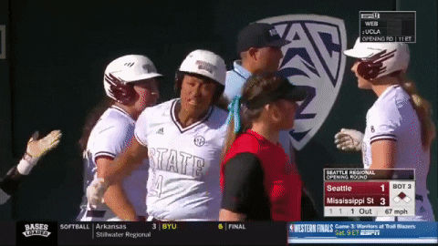 softball bulldogs GIF by NCAA Championships