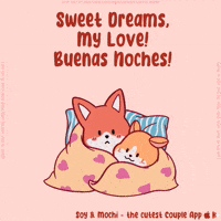 Sweet Dreams Sleep GIF by SoyandMochi