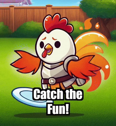 Frisbee Backyard GIF by Zorooster