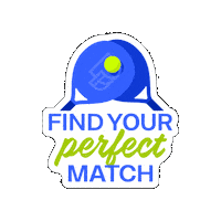 Playtomicdesign ball match padel playtomic Sticker