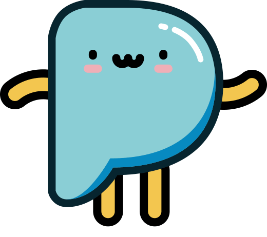 parti waving Sticker