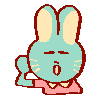 Bored Bunny Sticker by rita wita
