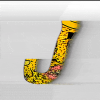 Glitch Alphabet GIF by #BASILIO