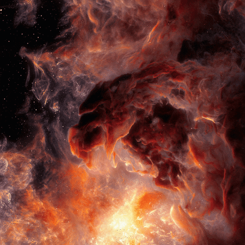 salmonickatelier space stars universe galaxy GIF