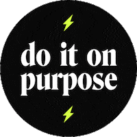 badasscareers badass bolt purpose lightning bolt Sticker