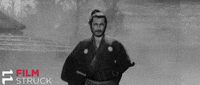 Akira Kurosawa Fight GIF by FilmStruck