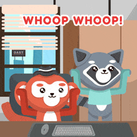 The Office Whoop Whoop GIF by The Plooshies