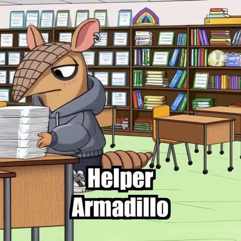 Teacher Help GIF by Chillo Dillo
