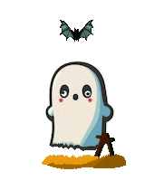 Halloween Ghost Sticker