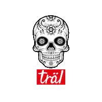 Skull Mtb Sticker by traelbikewear