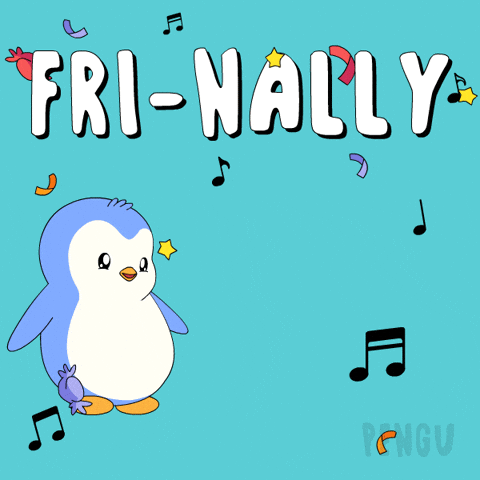 Happy Day Off GIF by Pudgy Penguins