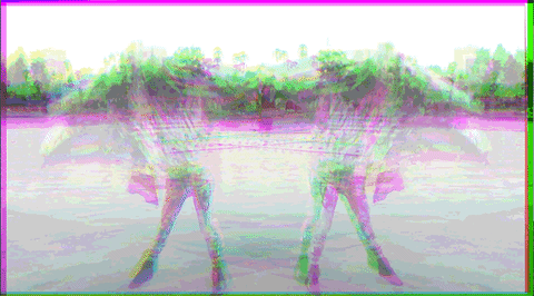 dancer installation GIF