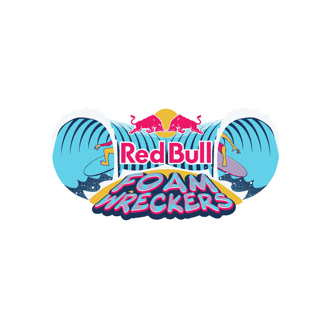 Surfing Sticker by Red Bull