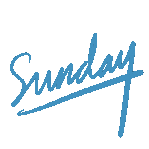 Happy Sunday Hello Sticker