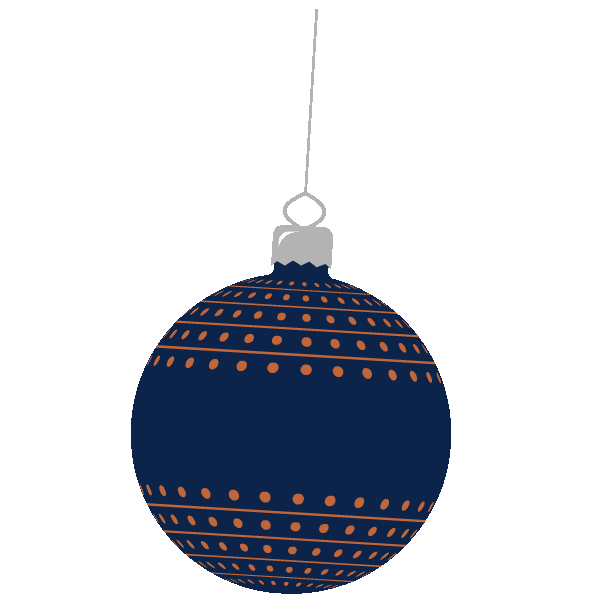 Holiday Ornament Sticker by Auburn University