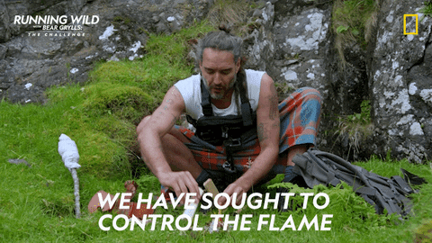 The Challenge Flame GIF by National Geographic Channel