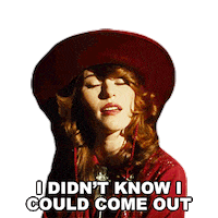 Come Out Reaction Sticker by Allison Ponthier