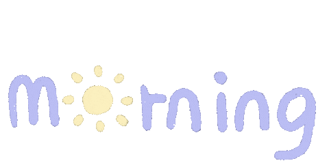 Good Morning Sun Sticker