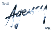Logo Typography Sticker by The Agency PR