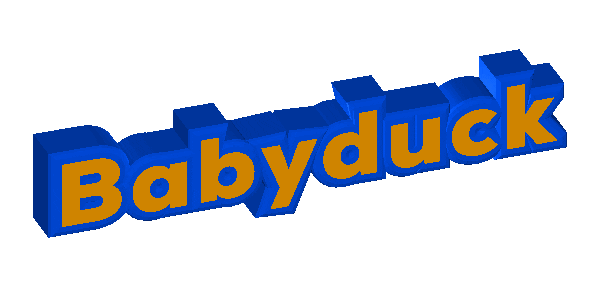 Babyduck Sticker by Level10hairsalon