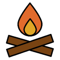 Camping Girl Scouts Sticker by Girl Scouts River Valleys
