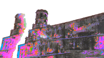 Television Glitch Sticker by Gisela Guzmán