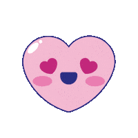 Emoji Heart Eyes Sticker