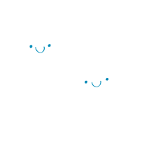 notienatsu white minimal cloud notienatsu Sticker
