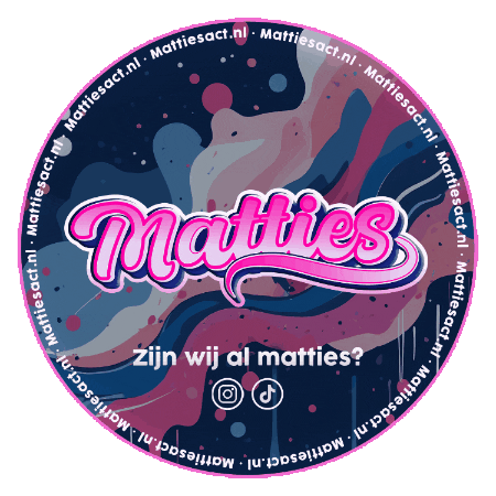 Matties Sticker Sticker by GoRocket
