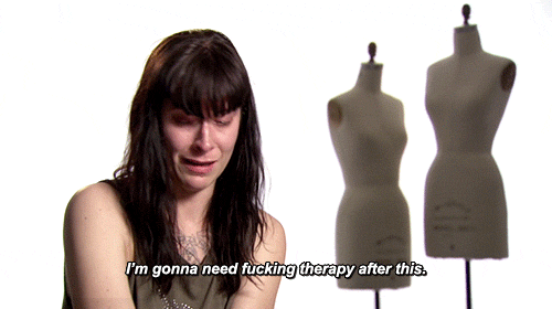 project runway ugly cry GIF by RealityTVGIFs