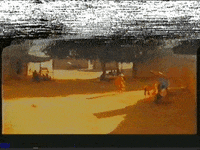 perlasardella glitch vhs gif artist video art GIF
