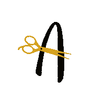 arielledesignshair haircut scissors hairsalon arielledesignshair Sticker
