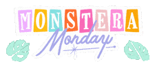 Monday Plant Sticker