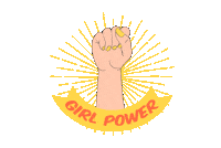 Women Power Woman Sticker by PropShop24