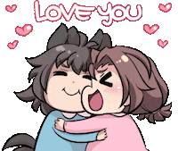 In Love Hug Sticker by Jin