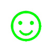 Neon Neongreen Sticker by buero_v1