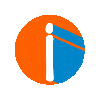 Orange Abc Sticker