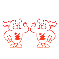 strengthlog fitness high five bodybuilding strength training Sticker