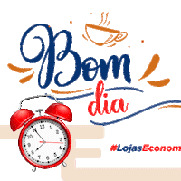 Bomdia Sticker by Lojas Economia
