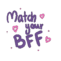 bff match Sticker by FriendshipCollar