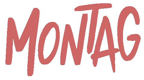 Monday Wochentag Sticker