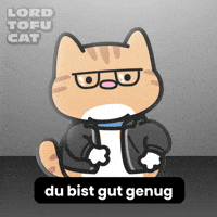 Du Bist Tabby Cat GIF by Lord Tofu Animation