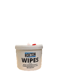 Roxton happy clean covid-19 cleaning Sticker